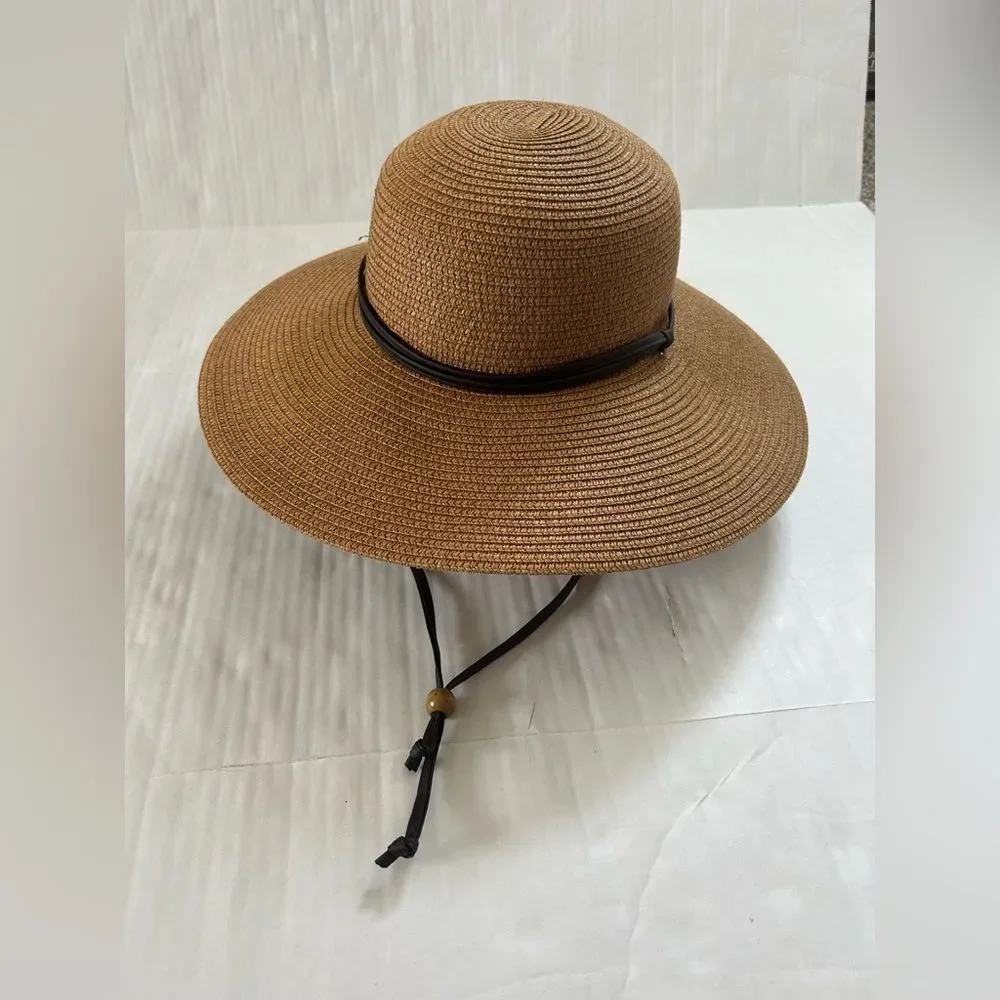 Sloggers Elegant Brown Sun Hat 22.5 ins Size M - Picture 2 of 7